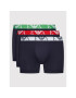 Emporio Armani Underwear Set 3 parov boksaric 111473 2F715 70435 Mornarsko modra - Pepit.si