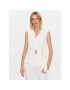 Fabiana Filippi Top TPD273W340 Bela Regular Fit - Pepit.si