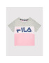 Fila Majica College FAK0063 Roza Regular Fit - Pepit.si