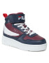 Fila Superge Fxventuno Velcro Kids FFK0158.33064 Bordo rdeča - Pepit.si