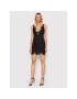 For Love & Lemons Cocktail obleka Malika CD2700 Črna Slim Fit - Pepit.si