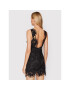 For Love & Lemons Cocktail obleka Malika CD2700 Črna Slim Fit - Pepit.si