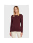 Fransa Pulover Susann 20611381 Bordo rdeča Relaxed Fit - Pepit.si