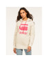 G-Star Raw Jopa Boyfriend Diamond Line Graphic Hooded D16236-A613-971 Siva Loose Fit - Pepit.si