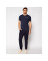 G-Star Raw Majica Base D19070-C723-6067 Mornarsko modra Slim Fit - Pepit.si