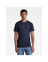 G-Star Raw Majica D19070-C723-C742 Mornarsko modra Slim Fit - Pepit.si