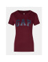 Gap Majica 268820-61 Bordo rdeča Regular Fit - Pepit.si