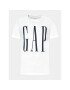 Gap Majica 499950-03 Bela Regular Fit - Pepit.si