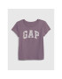 Gap Majica 787216-08 Vijolična Regular Fit - Pepit.si