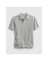 Gap Polo majica 763889-03 Siva Regular Fit - Pepit.si