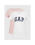 Gap Set dveh majic 548683-02 Roza Regular Fit - Pepit.si