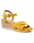 Geox Espadrile D Ischia Corda C D02HHC 00022 C2004 Rumena - Pepit.si