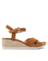 Geox Espadrile D Ischia Corda C D02HHC 00022 C2021 Rjava - Pepit.si