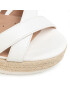 Geox Espadrile D Ponza A D02GVA 00043 C1000 Bela - Pepit.si