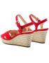 Geox Espadrile D Soleil A D92N7A 00021 C7452 Rdeča - Pepit.si