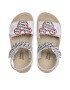 Geox Sandali J Sandal Costarei Gi J35EAG000BCC0404 S Bela - Pepit.si