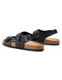 Geox Sandali U Sandal Ghita B U029VB 000BC C9999 Črna - Pepit.si