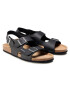 Geox Sandali U Sandal Ghita B U029VB 000BC C9999 Črna - Pepit.si