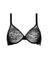 Gossard Nedrček s kostjo Lace Sheer 13001 Črna - Pepit.si