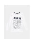 Guess Bluza L3BI38 I3Z14 Bela Regular Fit - Pepit.si