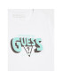 Guess Bluza N3YI16 K8HM4 Bela Regular Fit - Pepit.si