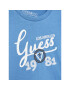 Guess Bluza N3YI26 K8HM4 Modra Regular Fit - Pepit.si