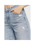 Guess Jeans hlače W2YA17 D4K32 Modra Wide Leg - Pepit.si