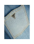 Guess Jeans hlače z naramnicami J1RK07 D4AY0 Modra Regular Fit - Pepit.si