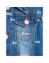 Guess Jeans jakna K3RL01 D4YA0 Mornarsko modra Regular Fit - Pepit.si