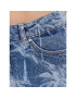 Guess Jeans kratke hlače Claudia W3GD29 D4ZR3 Mornarsko modra Regular Fit - Pepit.si