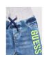 Guess Jeans kratke hlače N2GD14 D4GV0 Modra Regular Fit - Pepit.si