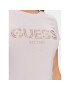 Guess Majica Bold W4RI29 J1314 Roza Slim Fit - Pepit.si