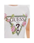 Guess Majica Floral Triangle W4RI28 J1314 Bela Slim Fit - Pepit.si