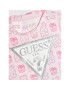 Guess Majica H1YT00 K6YW1 Roza Regular Fit - Pepit.si