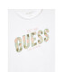 Guess Majica J3GI13 K8HM3 Bela Regular Fit - Pepit.si