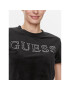 Guess Majica V3BI01 KBXI2 Črna Boxy Fit - Pepit.si