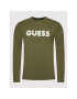 Guess Majica z dolgimi rokavi M2YI43 J1311 Zelena Slim Fit - Pepit.si