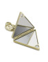 Guess Obesek Mirror Triangle Keyring RW7424 P2201 Črna - Pepit.si