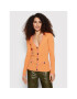 Guess Pletena jopica Erica Cardi W1BR22 Z2V40 Oranžna Slim Fit - Pepit.si