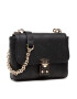 Guess Ročna torba Carlson Mini Crossbody Flap HWPG83 98780 Črna - Pepit.si