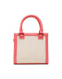 Guess Ročna torba Mini Satchel J3GZ08 WFH90 Bež - Pepit.si