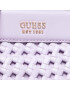 Guess Ročna torba Sicilia Frame Clutch HWWG84 90170 Vijolična - Pepit.si