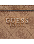 Guess Ročna torba Zadie Logo Elite Xbody Top Zip HWSG83 96720 Rjava - Pepit.si