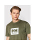 Helly Hansen Majica Box 53285 Zelena Regular Fit - Pepit.si