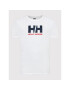 Helly Hansen Majica Logo 33979 Bela Regular Fit - Pepit.si