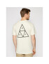 HUF Majica Essentials TS00509 Bež Regular Fit - Pepit.si