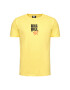 HUF Majica KILL BILL Versus TS01538 Rumena Regular Fit - Pepit.si