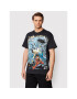 HUF Majica MARVEL Battle TS01976 Črna Regular Fit - Pepit.si