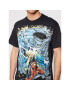 HUF Majica MARVEL Battle TS01976 Črna Regular Fit - Pepit.si