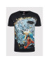 HUF Majica MARVEL Battle TS01976 Črna Regular Fit - Pepit.si